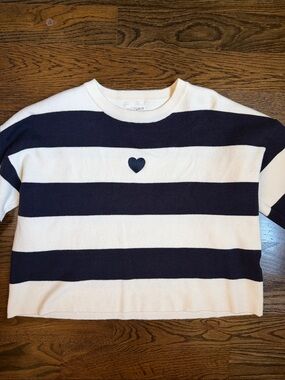Easy Clothes Cropped Sweatshirt  One Size